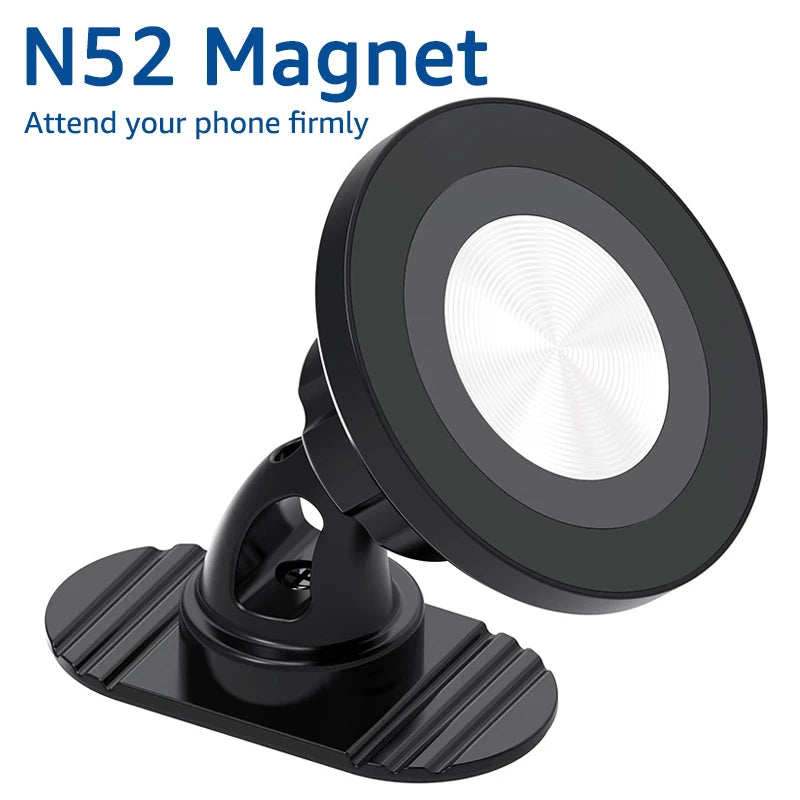 MagSafe Dashboard Car Mount — 360° Magnetic Phone Holder