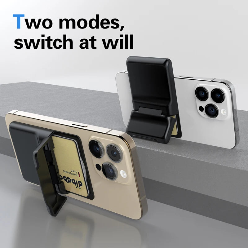 Metal MagSafe Card Holder — Slim Bank Card Wallet