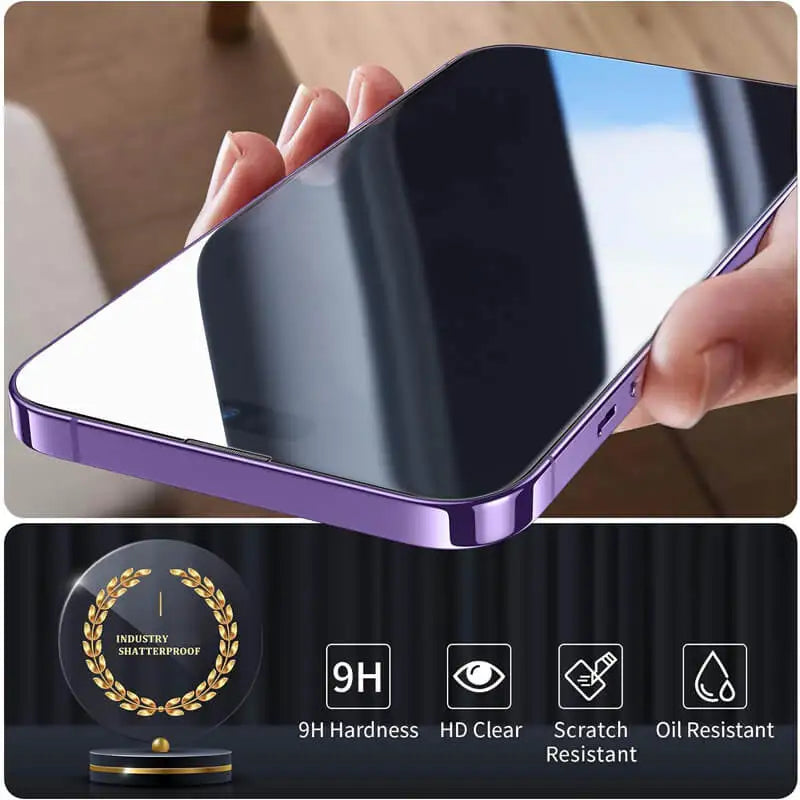 iPhone Tempered Glass Screen Protector — 3-Pack (Multi-Model)