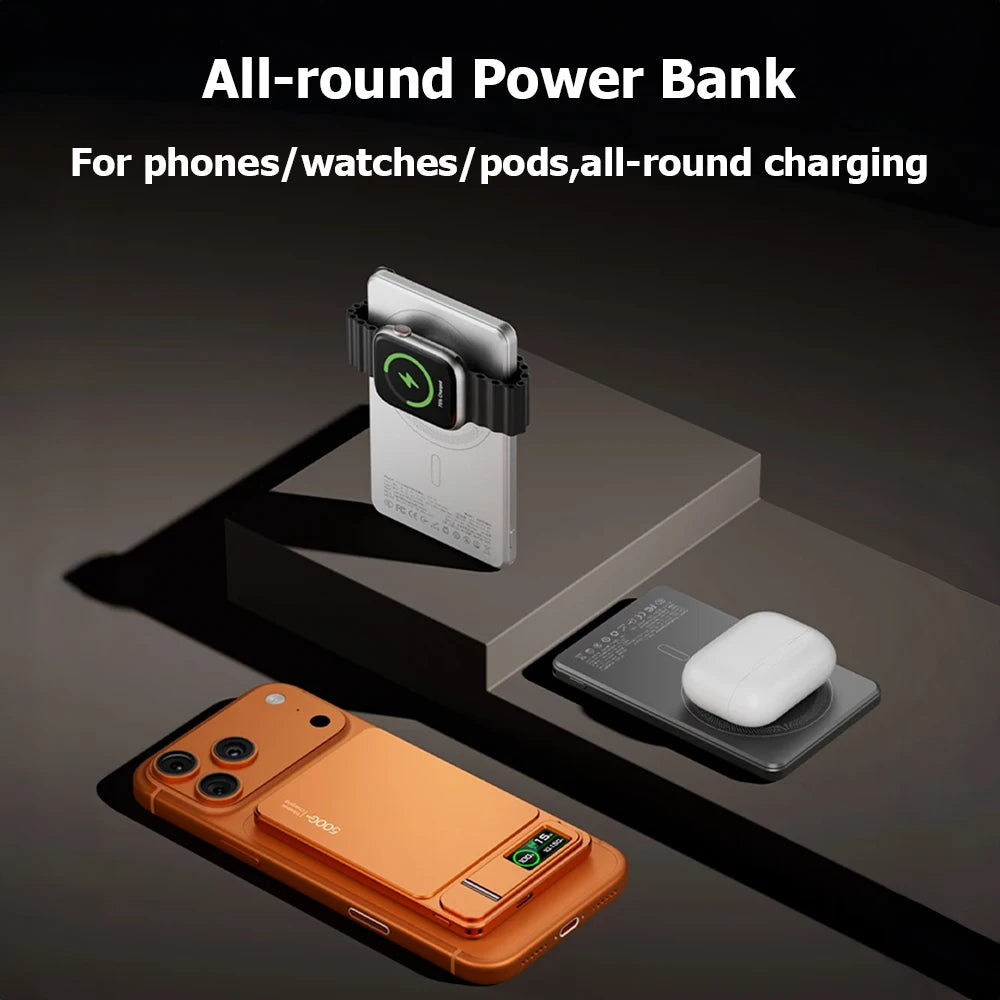 MagSafe 20W Magnetic Power Bank — 10000mAh Slim Portable Charger
