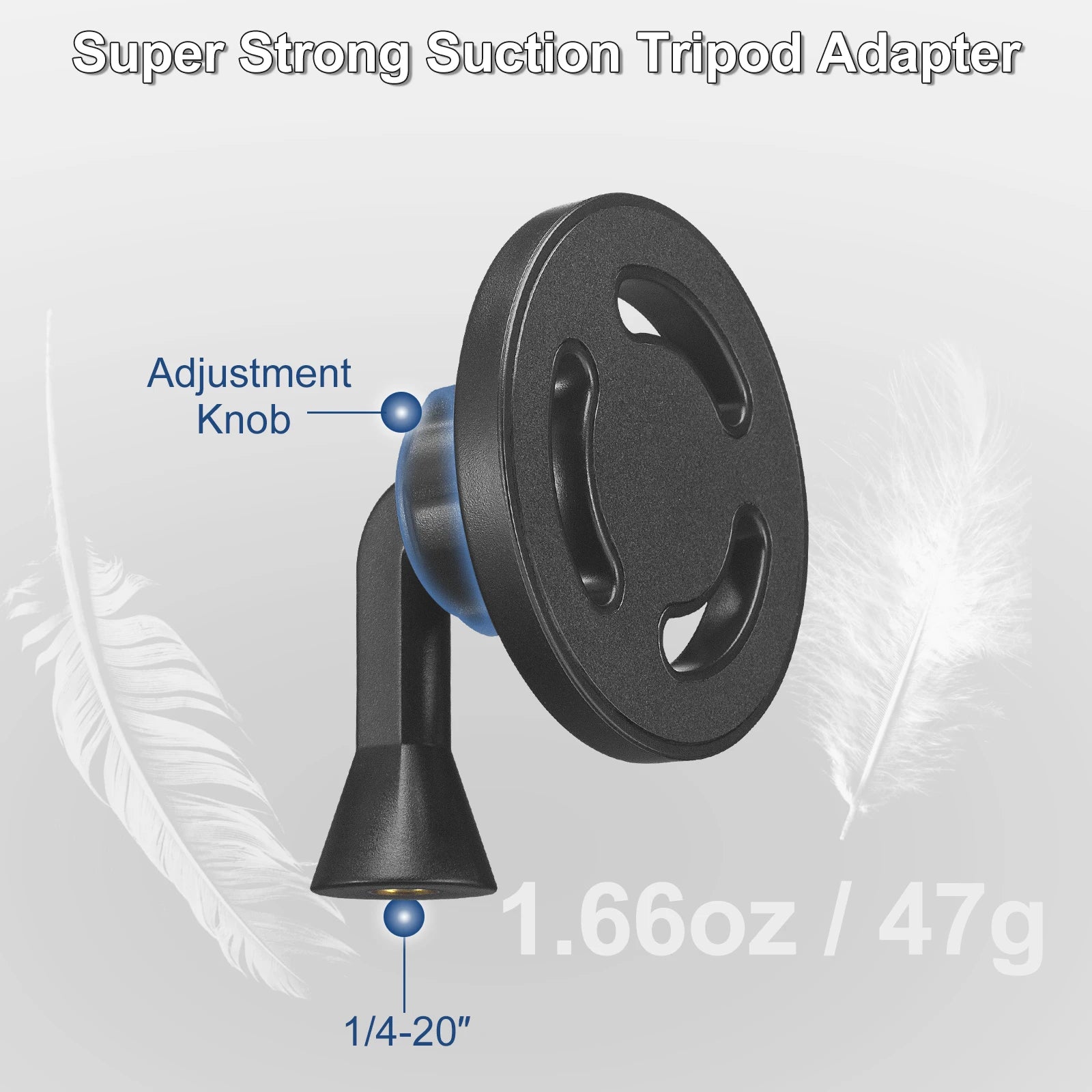MagSafe Tripod Mount Adapter — Universal 1/4" Magnetic Phone Mount