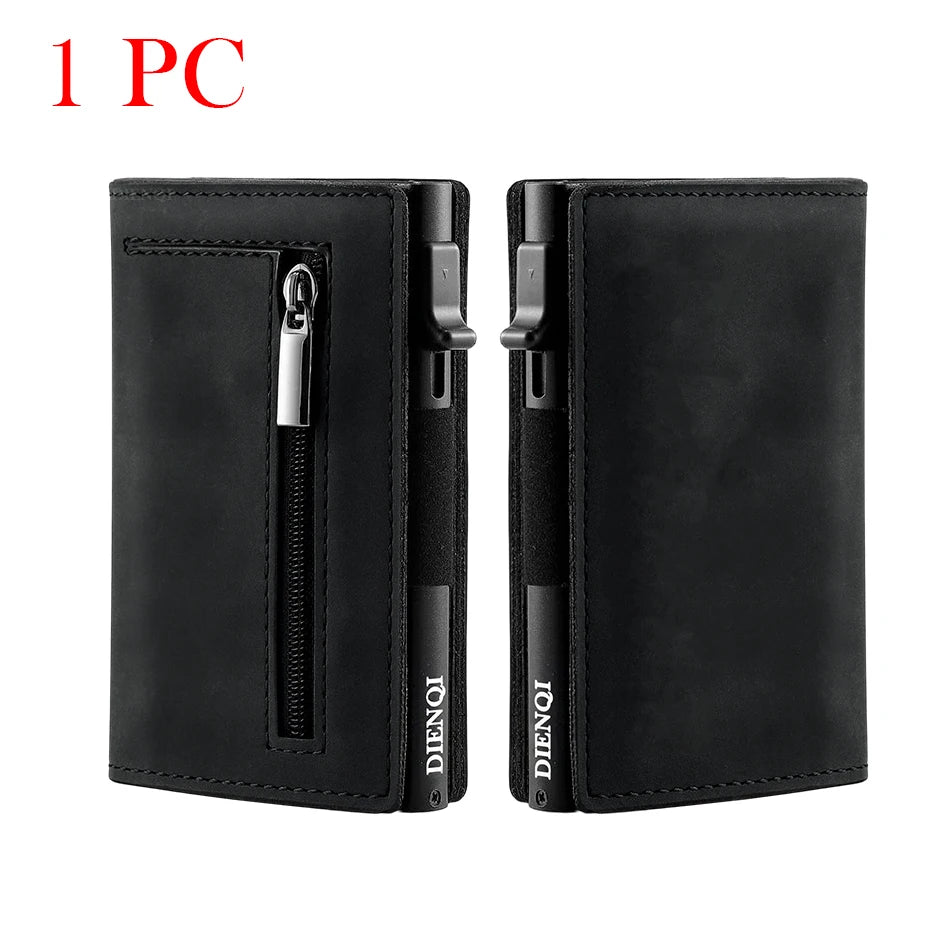 RFID-blocking MagSafe wallet compatible with MagSafe wireless charging
