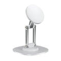 360° Foldable Aluminum MagSafe Desk Stand — Magnetic Phone Holder