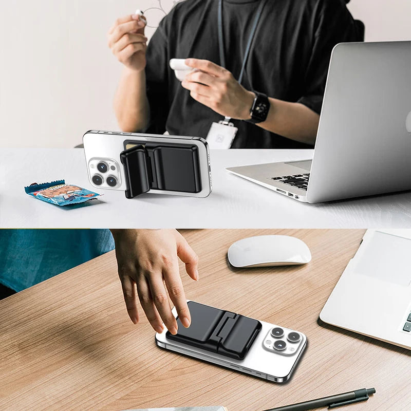 Metal MagSafe Card Holder — Slim Bank Card Wallet