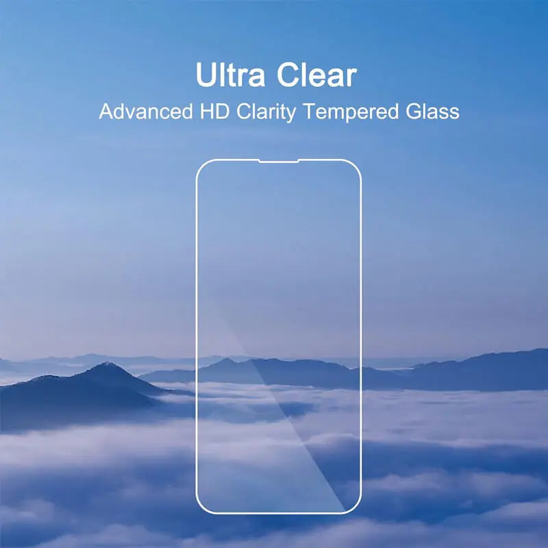 iPhone Tempered Glass Screen Protector — 3-Pack (Multi-Model)