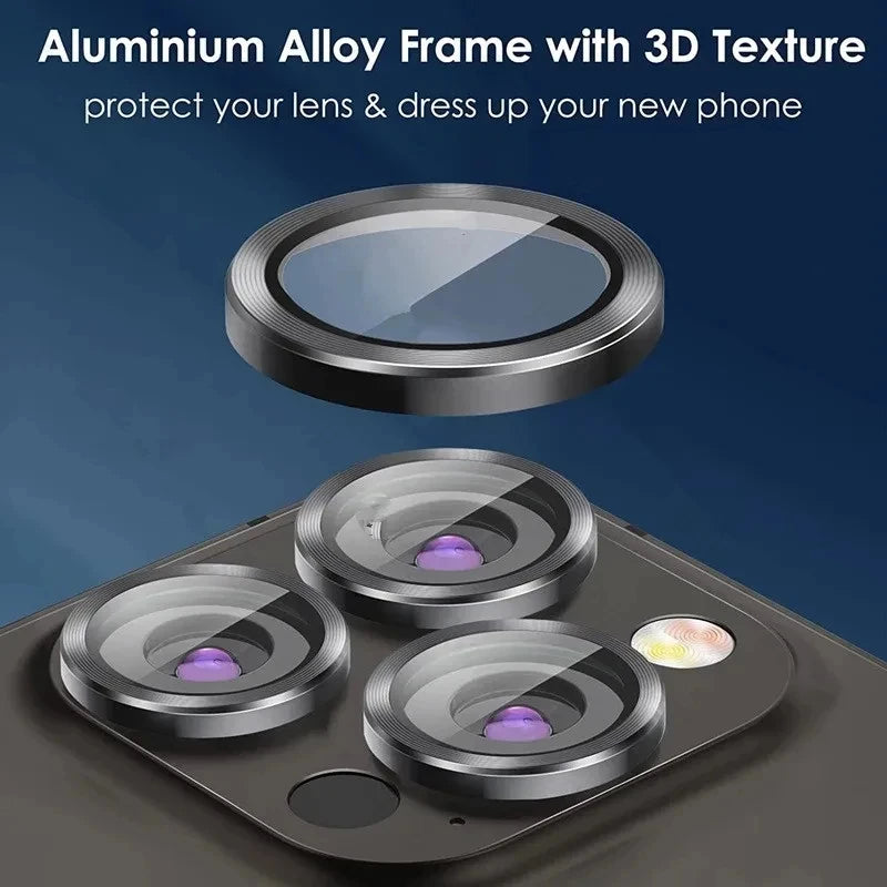 iPhone Camera Lens Protector — Tempered Glass 3-Pack (Multi-Model)