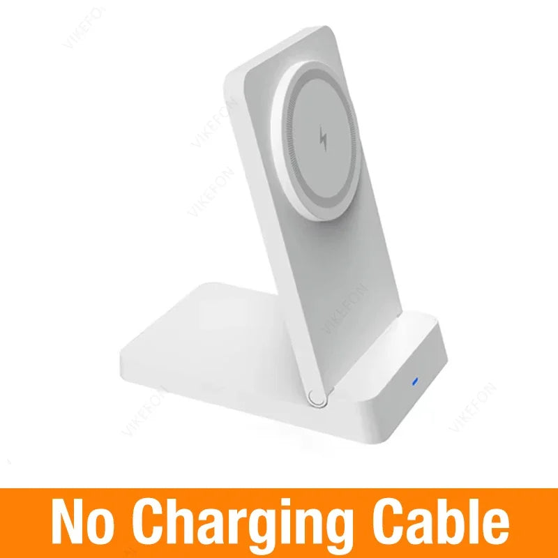 MagSafe 15W Fast Wireless Charging Station — Foldable Desk Stand