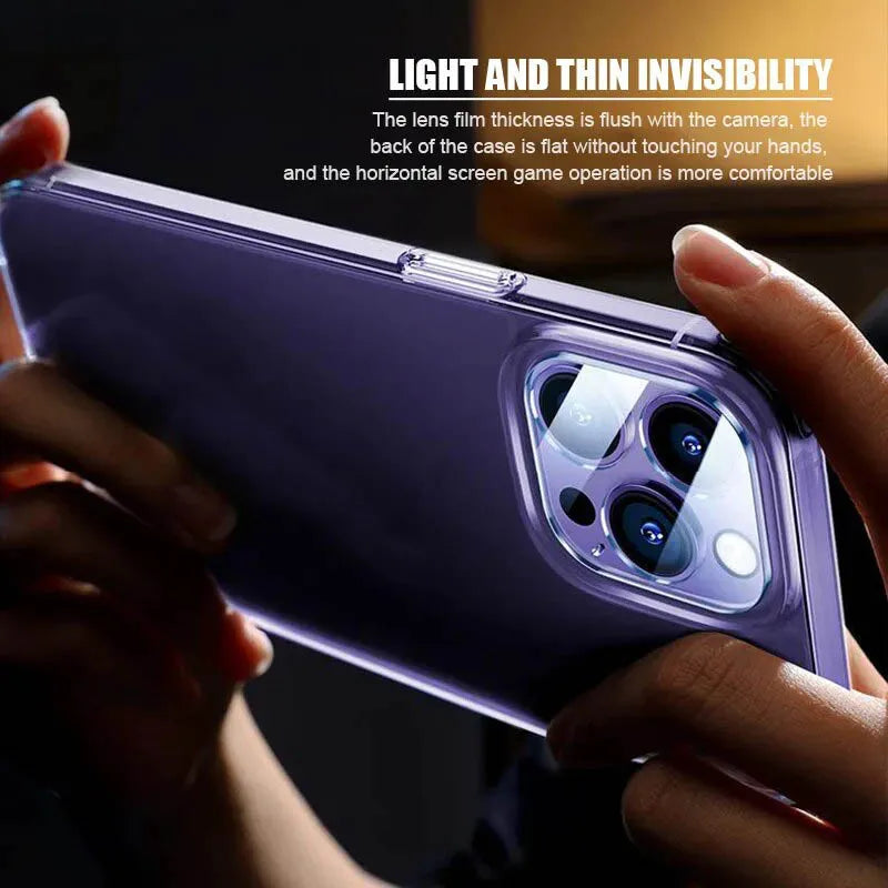 iPhone Camera Lens Protector — Tempered Glass Set (iPhone 11–17)